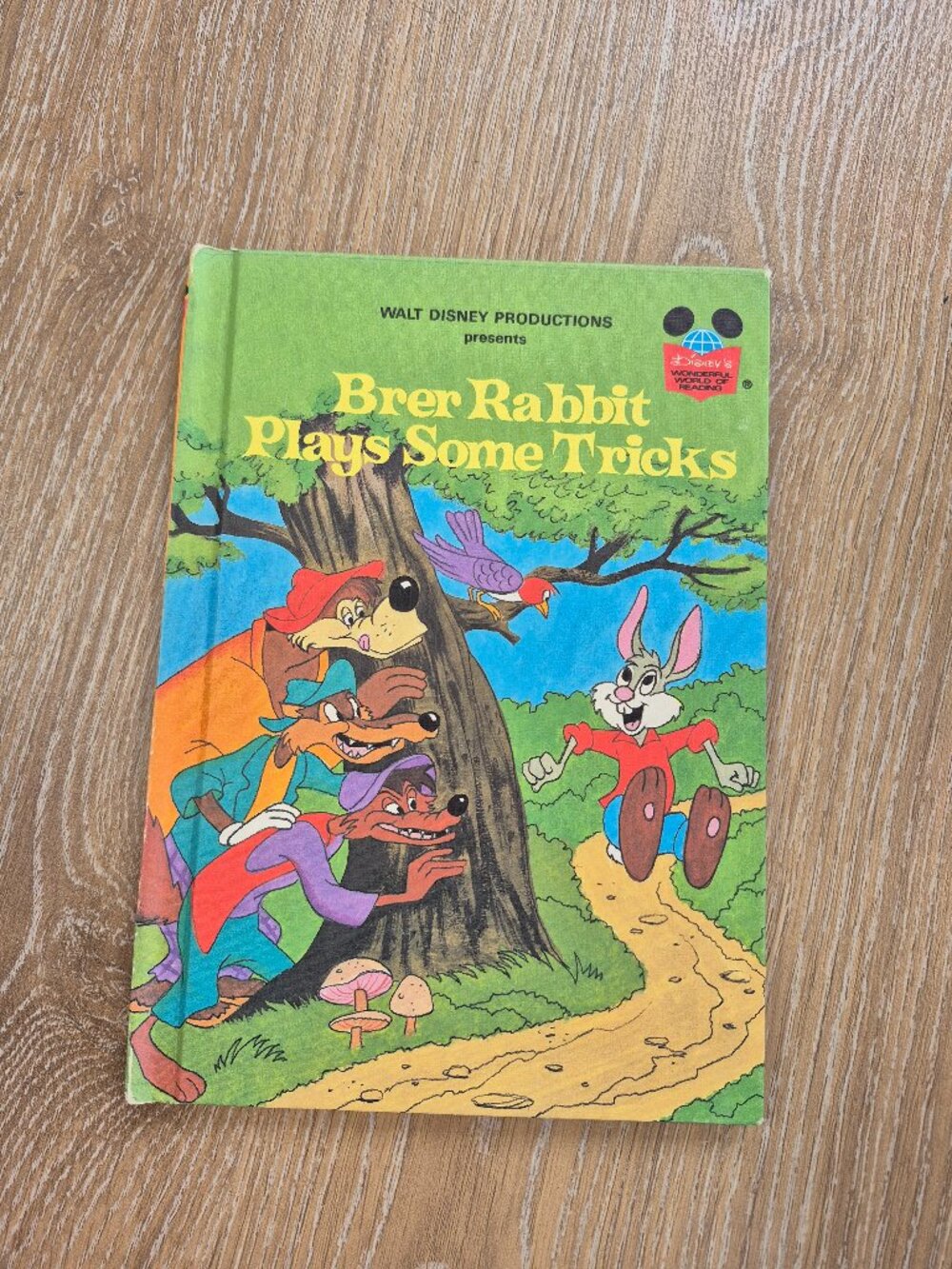 Disney VIntage Brer Rabbit Plays Some Tricks 1982 Wonderful Wold of Reading
